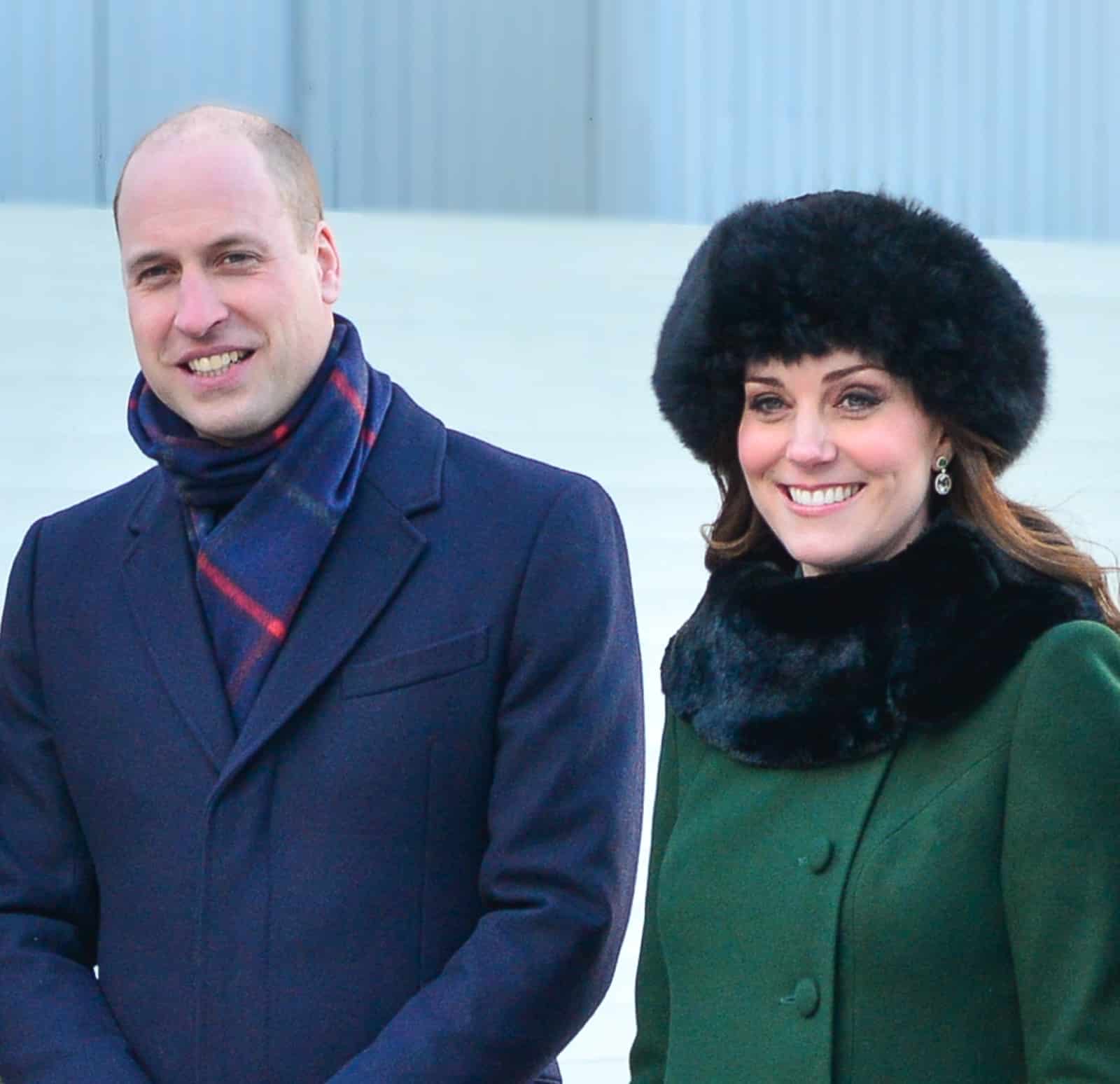 Prince William and his wife Princess Kate