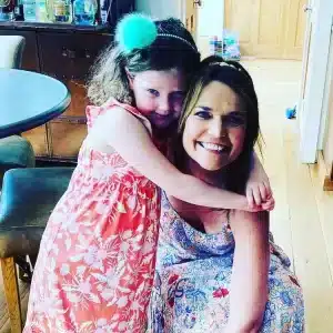 Savannah Guthrie and her daughter Vale