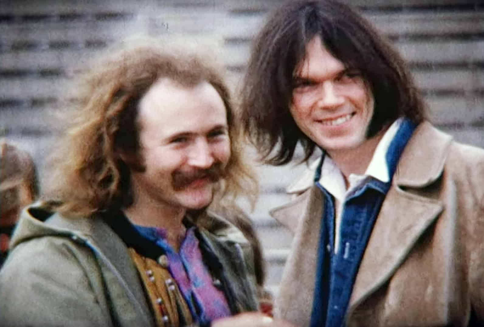 DAVID CROSBY: REMEMBER MY NAME, from left: David Crosby, Neil Young, late 1960s-early 1970s, 2019
