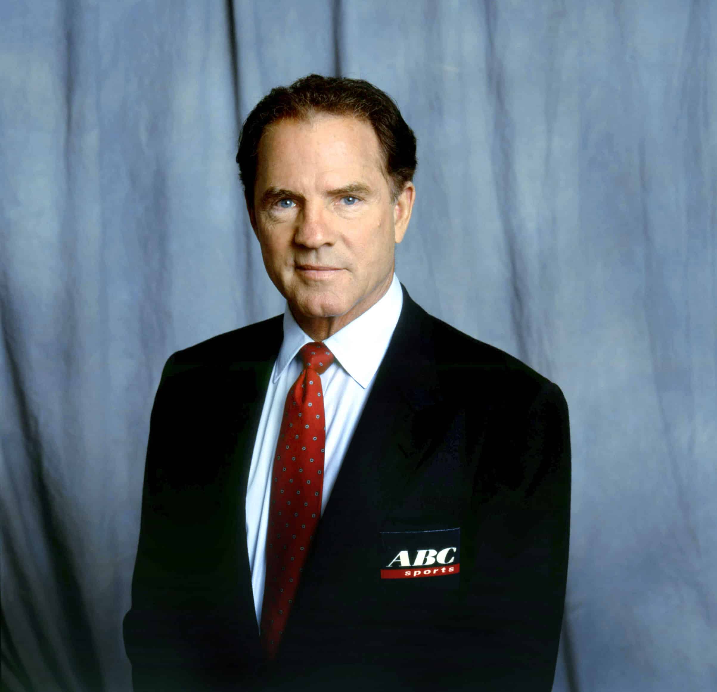 Frank Gifford, ABC Sportscaster, ca. 1990s