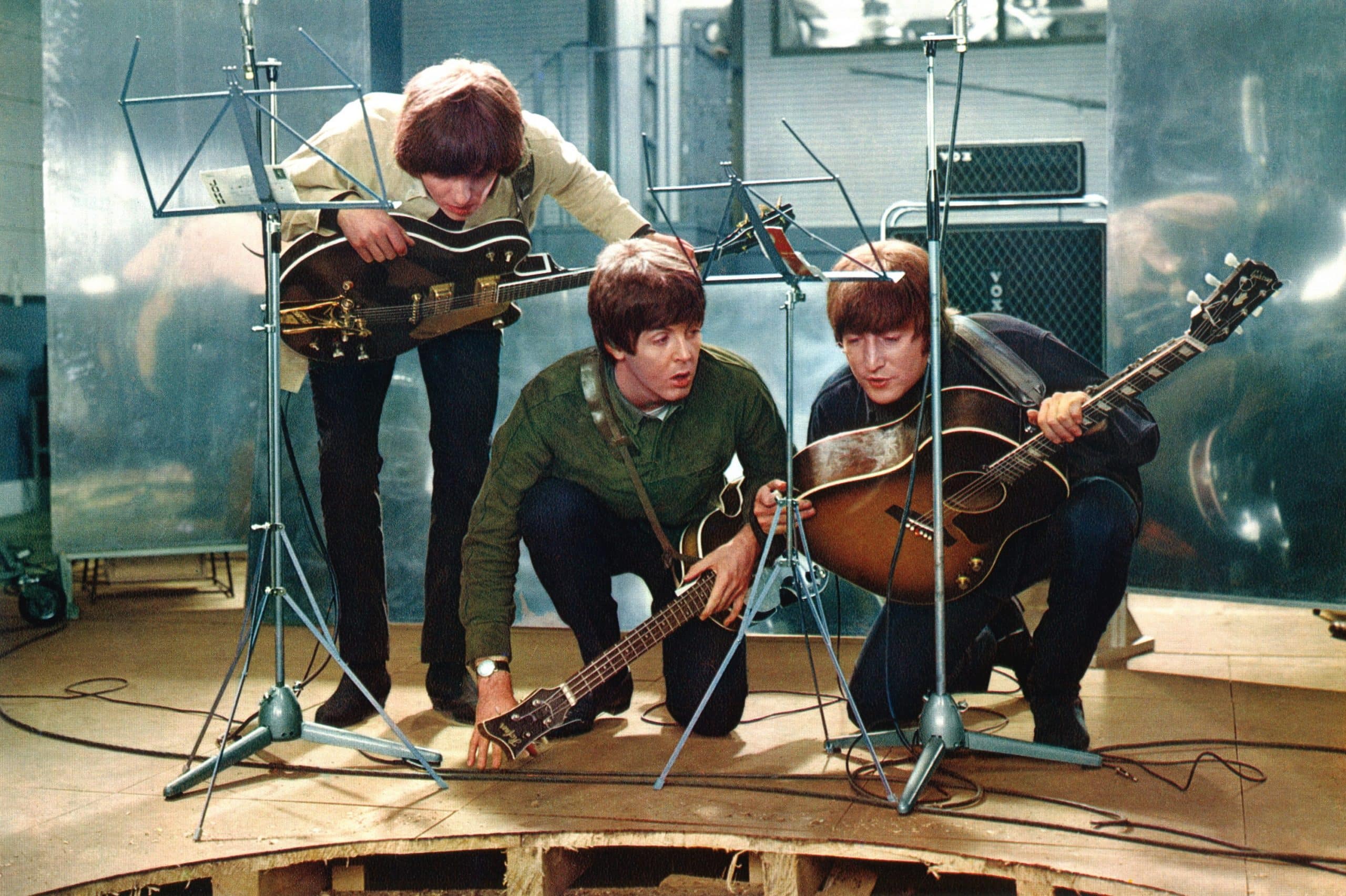 HELP!, from left: George Harrison, Paul McCartney, John Lennon, 1965 