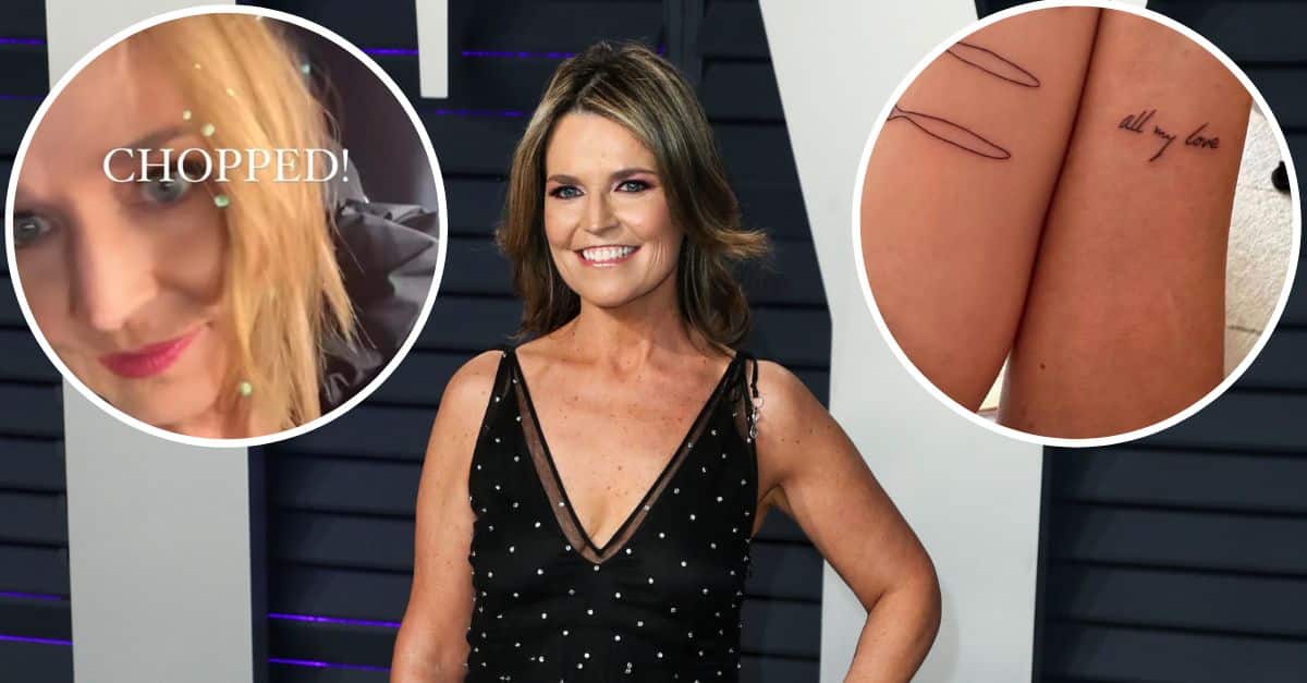 ‘Today’ Host Savannah Guthrie Shows Off 'Edgy' New Haircut And Tattoo ...