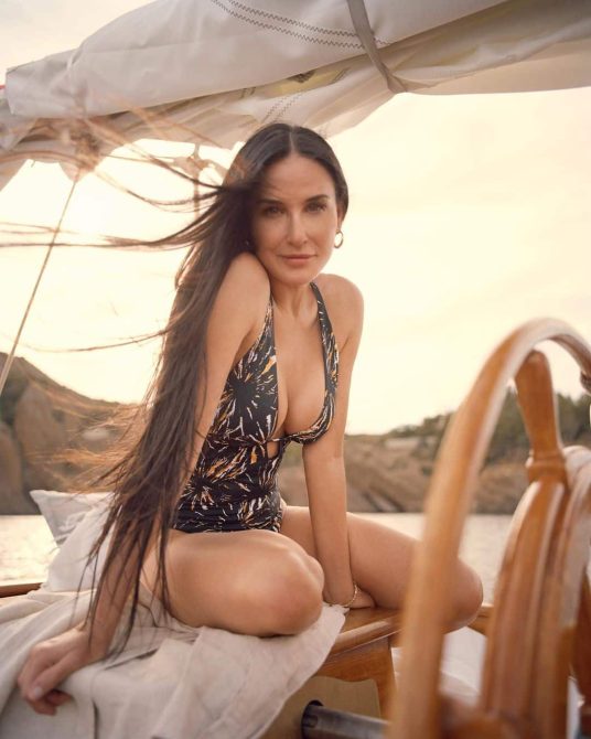 Demi Moore aging gracefully