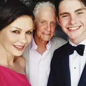 Catherine Zeta-Jones and Michael Douglas are always ready to support Dylan and Carys