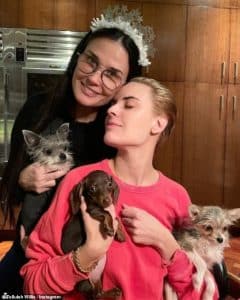 Demi Moore reminds Tallulah she's still her baby