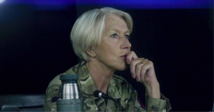 Helen Mirren suffered an injury performing her own stunts