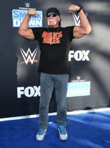 Hulk Hogan was seen using a walking stick a bit while out