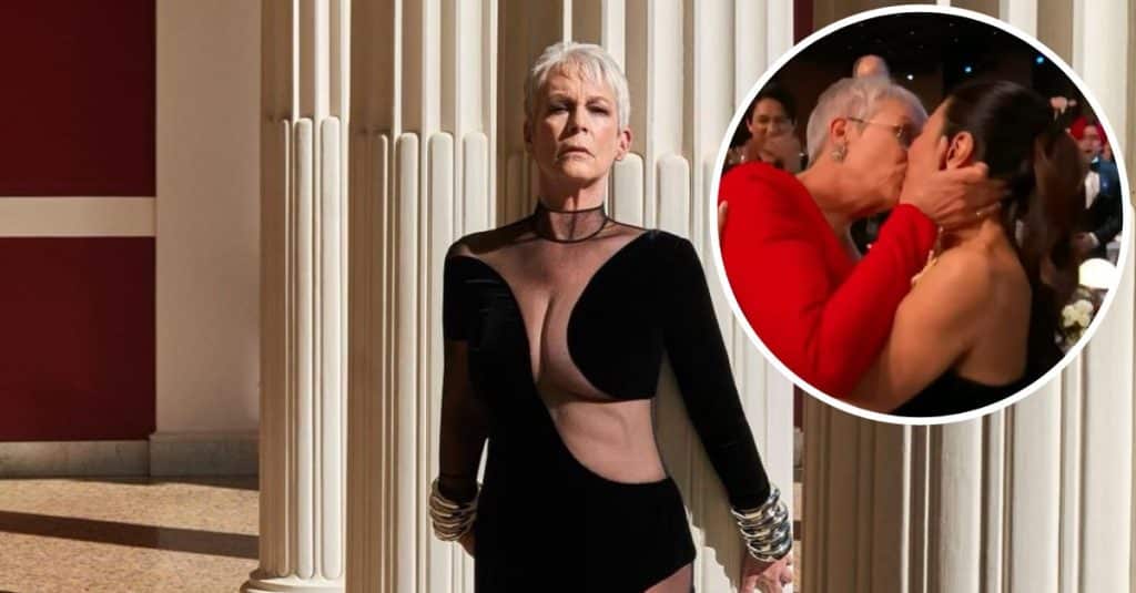 Jamie Lee Curtis Talks About Kissing Michelle Yeoh After SAG Award Win