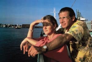 THE MOSQUITO COAST, from left: Helen Mirren, Harrison Ford
