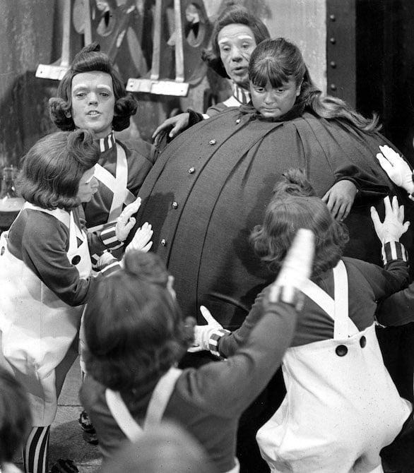 Denise Nickerson in Willy Wonka and the Chocolate Factory.