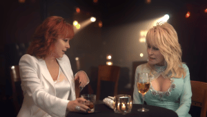 McEntire and Parton for "Does He Love You"