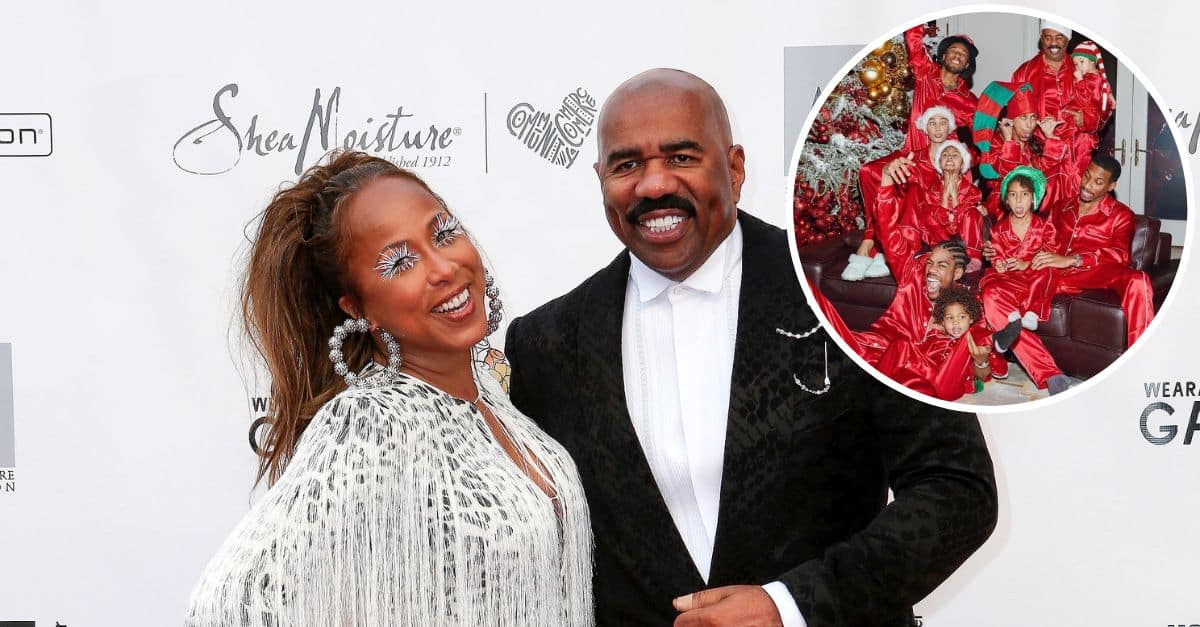 Steve Harvey’s Big And Loving Family—See The Photos