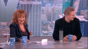 Things got awkward for Liam Neeson speaking with Joy Behar on The View