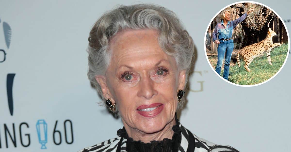 93-Year-Old Tippi Hedren Still Lives With Several Big Cats