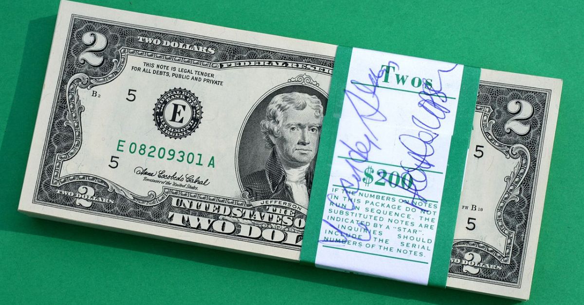 Your 2-Dollar Bill Could Be Worth Upwards Of ,500