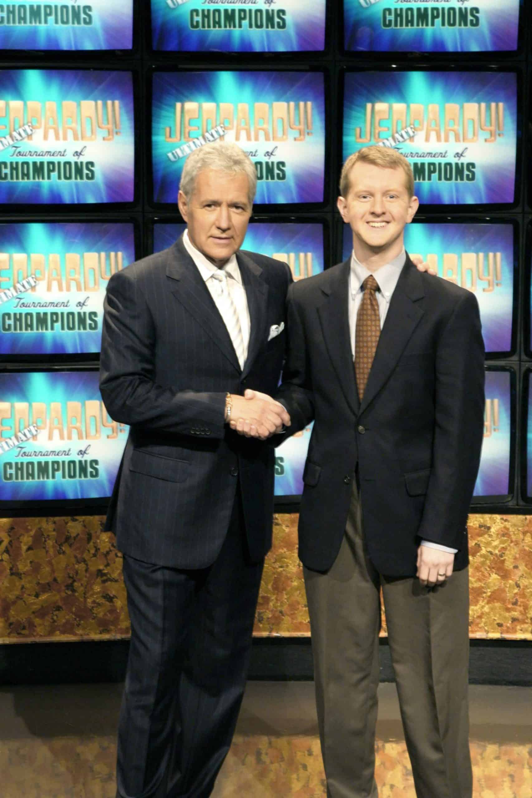 JEOPARDY, host Alex Trebek, Ken Jennings, 'Ultimate Tournament of Champions',