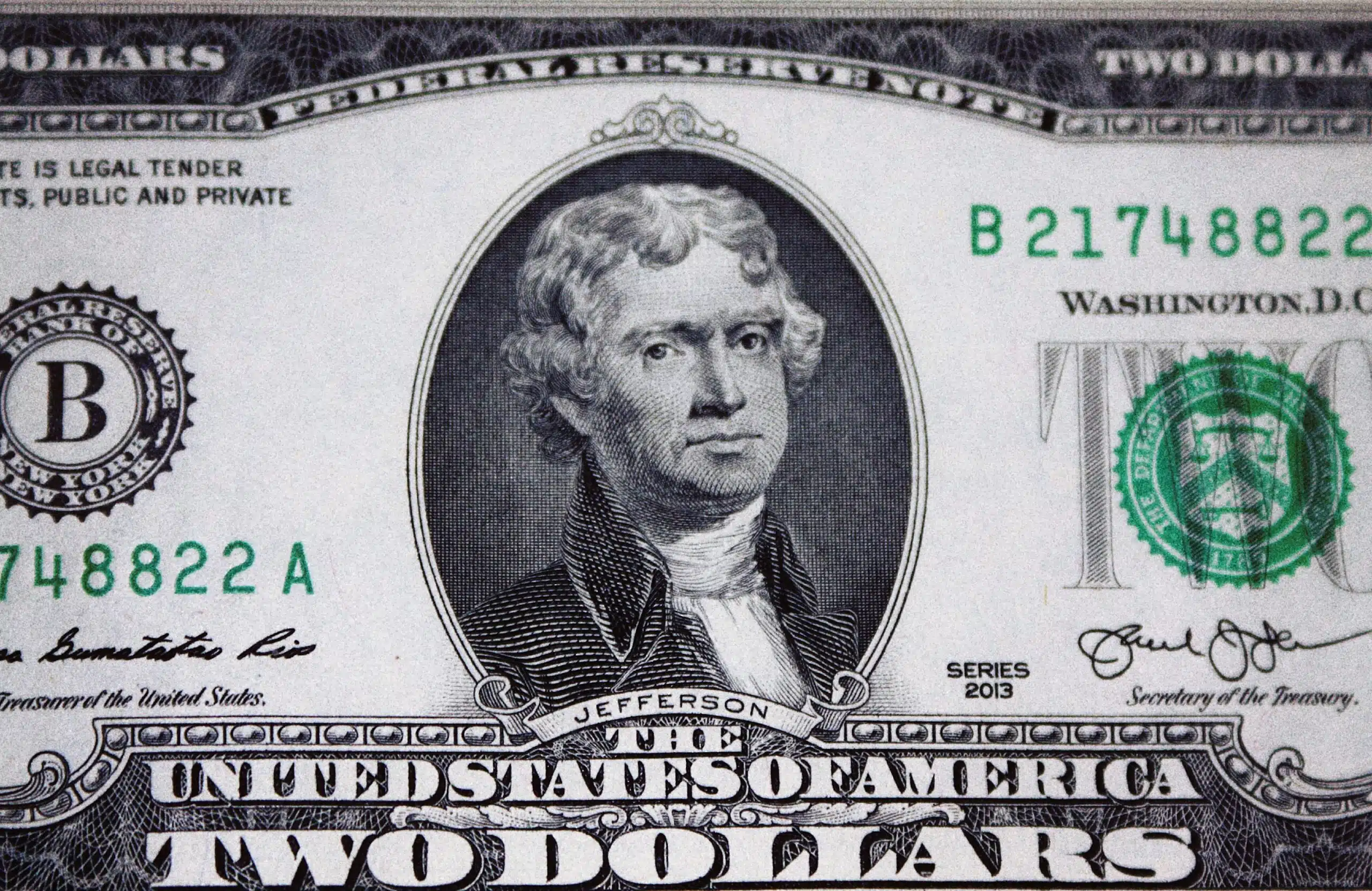2-dollar bill
