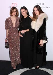 Tallulah Belle Willis, Demi Moore and Scout LaRue Willis