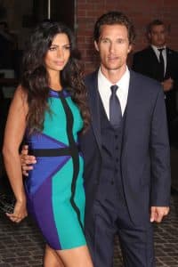 Camila Alves and Matthew McConaughey, proud parents of a daughter and two sons