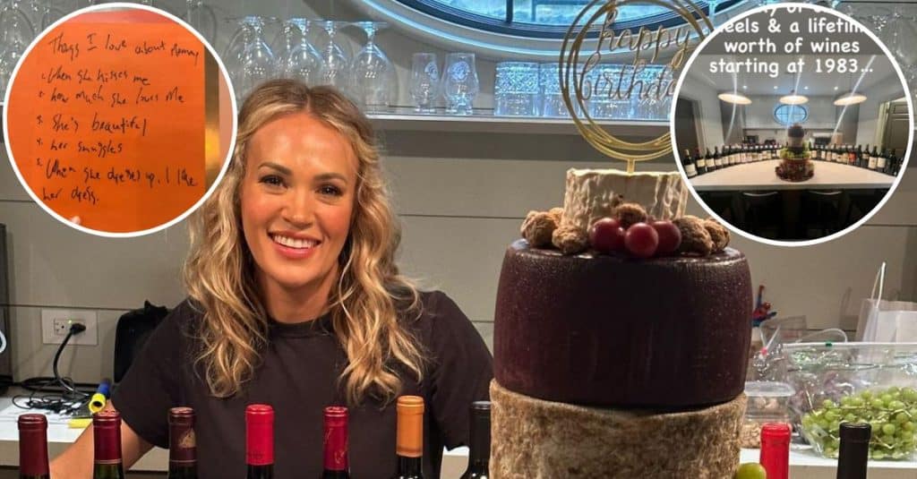 Carrie Underwood Shares Sweet Cards Her Sons Isaiah And Jacob Handcrafted For Her 40th Birthday