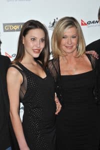 Chloe Lattanzi and Olivia Newton-John