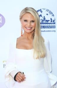 Christie Brinkley will probably keep coloring her hair but has no qualms with letting her gray show through