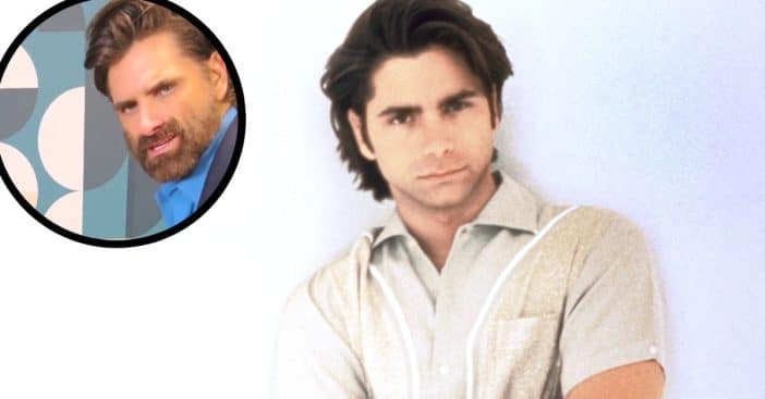 John Stamos gives a colorful reaction to an iconic tune