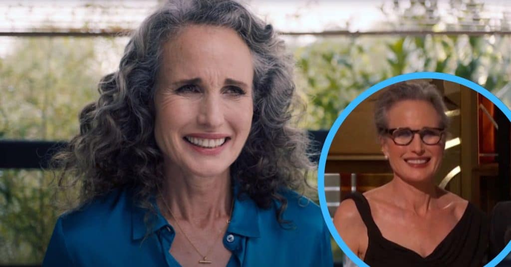 64-Year-Old Andie MacDowell Is "Really Comfortable" With Gray Hair At