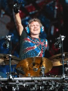 Rick Allen, who lost his arm in the '80s, was violently attacked after a performance