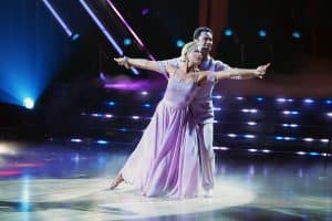 DANCING WITH THE STARS, from front: Selma Blair, Sasha Farber
