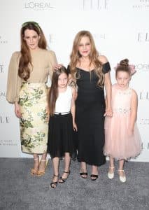 Riley Keough, Lisa Marie Presley, Finley Aaron Love Lockwood, Harper Vivienne Ann Lockwood