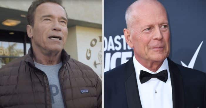Arnold Schwarzenegger confirms Willis is still living the quiet life