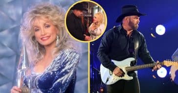 Dolly Parton and Garth Brooks prepare for the ACM Awards