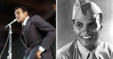 Harry Belafonte served in WWII in multiple ways