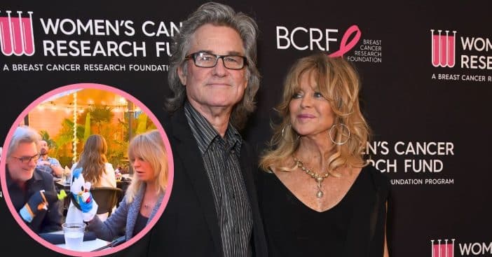 Kurt Russell and Goldie Hawn have some silly fun