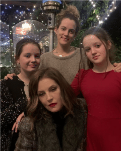Lisa Marie and her family
