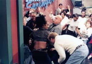 THE JERRY SPRINGER SHOW, guests fighting during the show
