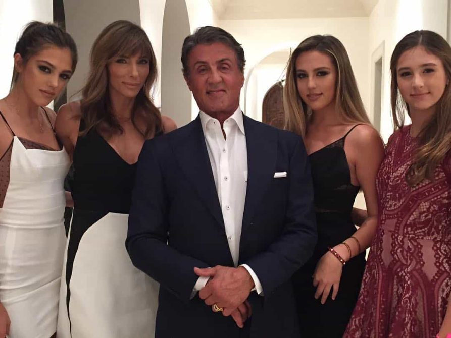 Sylvester Stallone daughters breakup