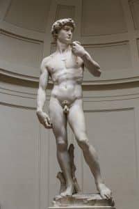 Michelangelo's David statue