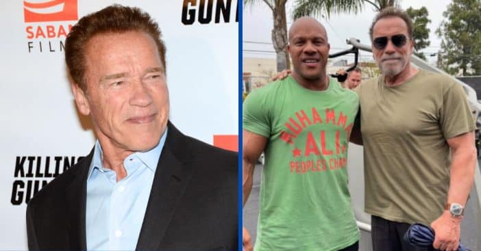 Fans are discussing Arnold Schwarzenegger's current, true height