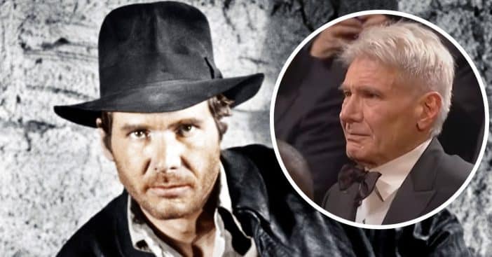 Harrison Ford standing ovation
