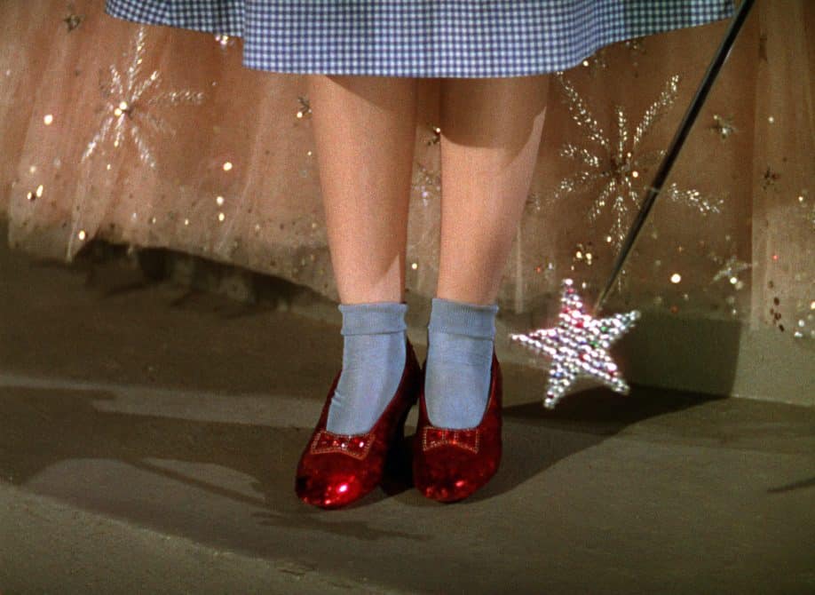 Wizard of Oz Ruby Red Slippers 