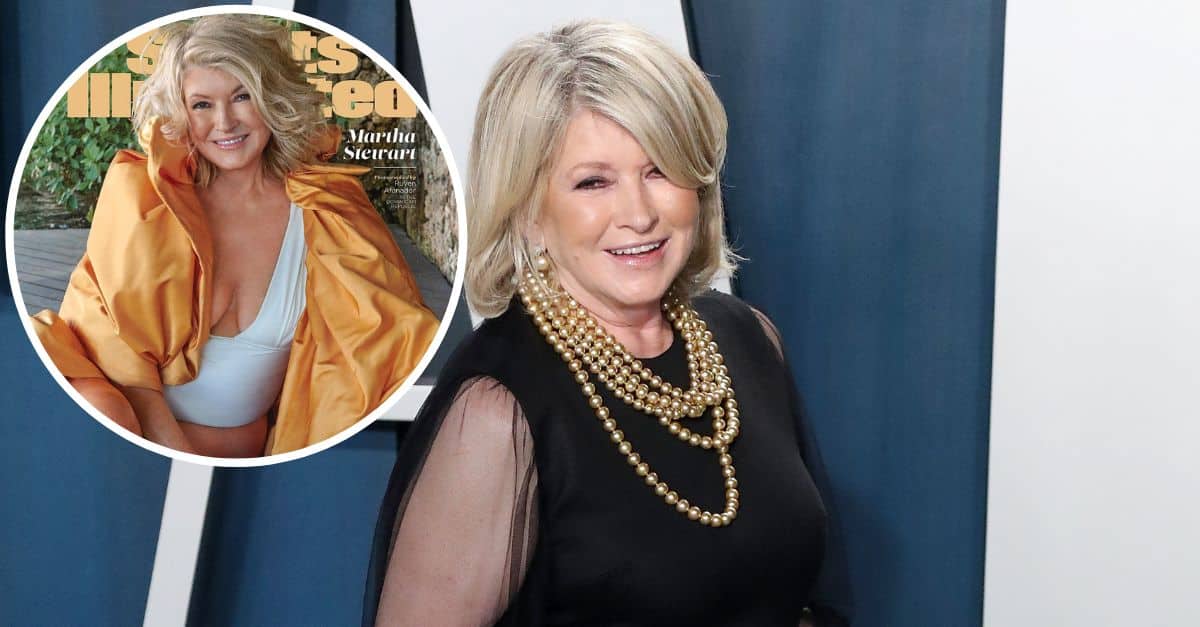 Martha Stewart Poses In Dazzling Low-Cut Swimsuit For ‘Sports ...