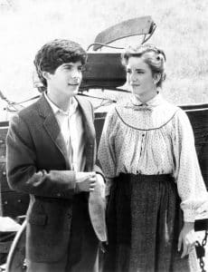 Matthew Labyorteaux and Melissa Gilbert as Albert and Laura, respectively