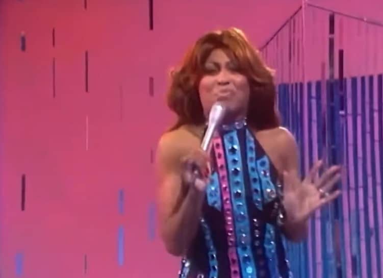 Tina Turner and Cher duet