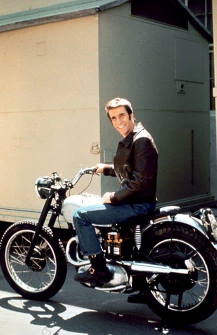 Henry Winkler Fonzie's Motorcycle