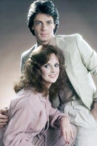 GENERAL HOSPITAL, from left: Jacklyn Zeman, Rick Springfield