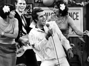 The Happy Days cast could hear exactly when drama unfolded