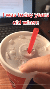 The rectangular nubs on the lid of McDonald's drinks actually have a purpose too