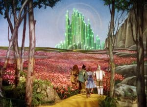 Things could get quite dangeorus behind the scenes of The Wizard of Oz